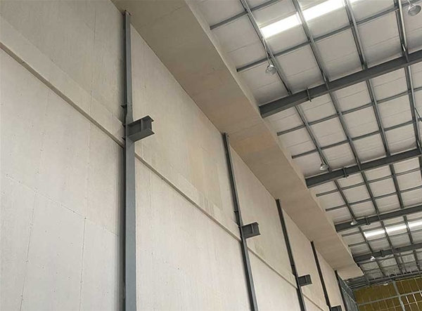 胶州防火墙 硅酸盐防火板 耐火3到4小时 厚度可定 任意裁剪